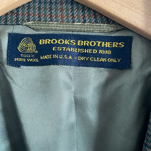 Vintage Brooks Brothers Sport Coat Made in USA - Flaw, See Photos - Picture 3 of 5